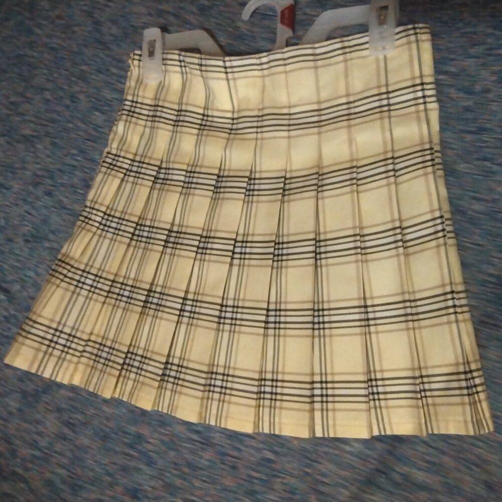 Plaid skirt